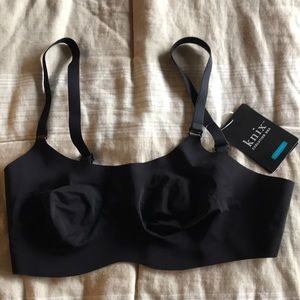 Knix 8-in-1 Evolution Bra Black/Beige NWT Size 3